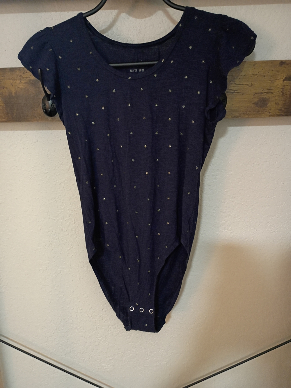 Women's Aerie One-Piece Bodysuit with Subtle Star Print Size XS